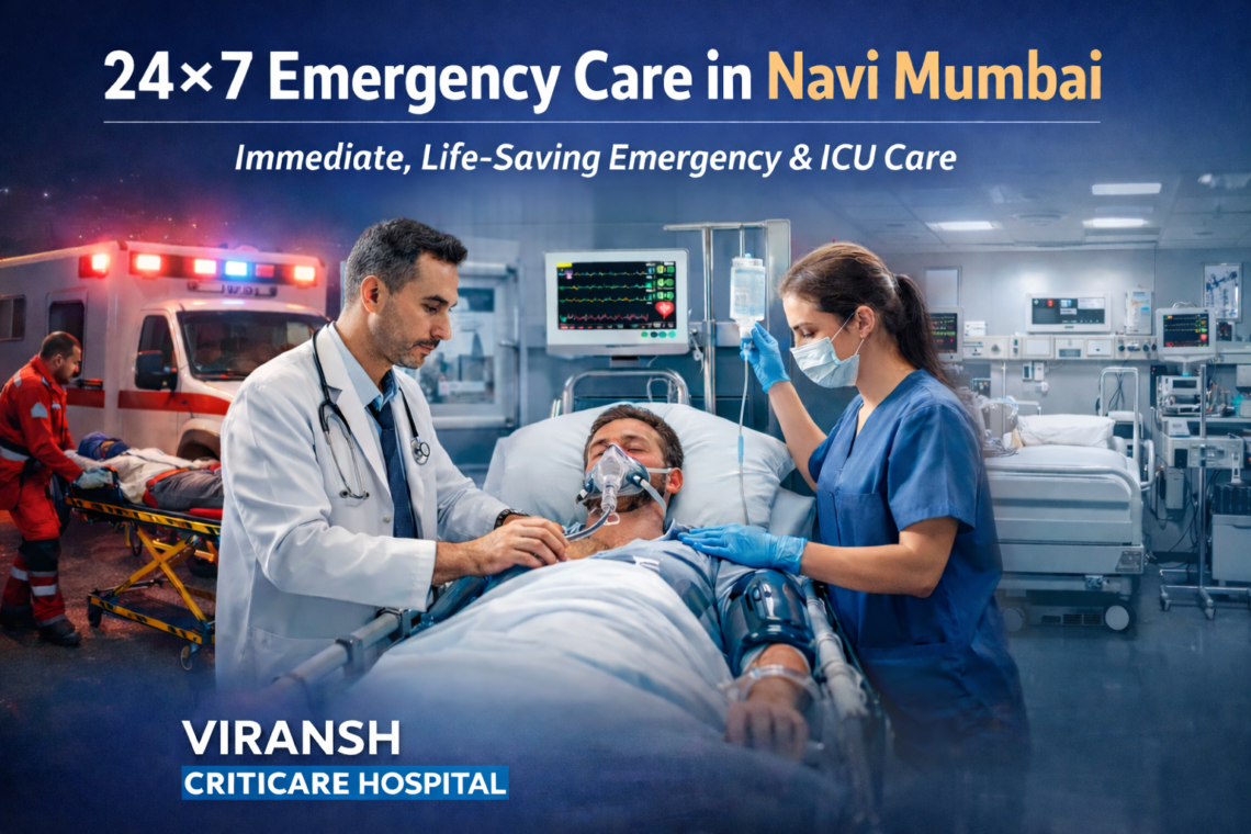 24×7 Emergency & ICU Care in Navi Mumbai