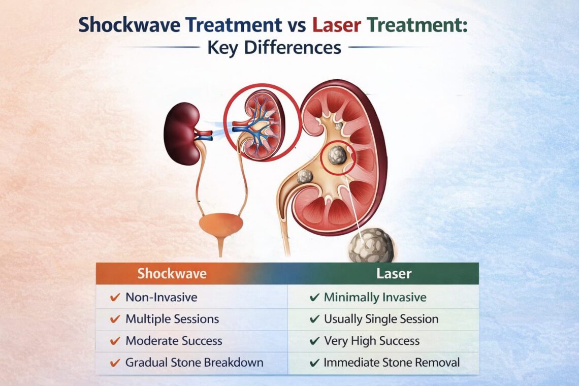 Laser vs Shockwave Treatment