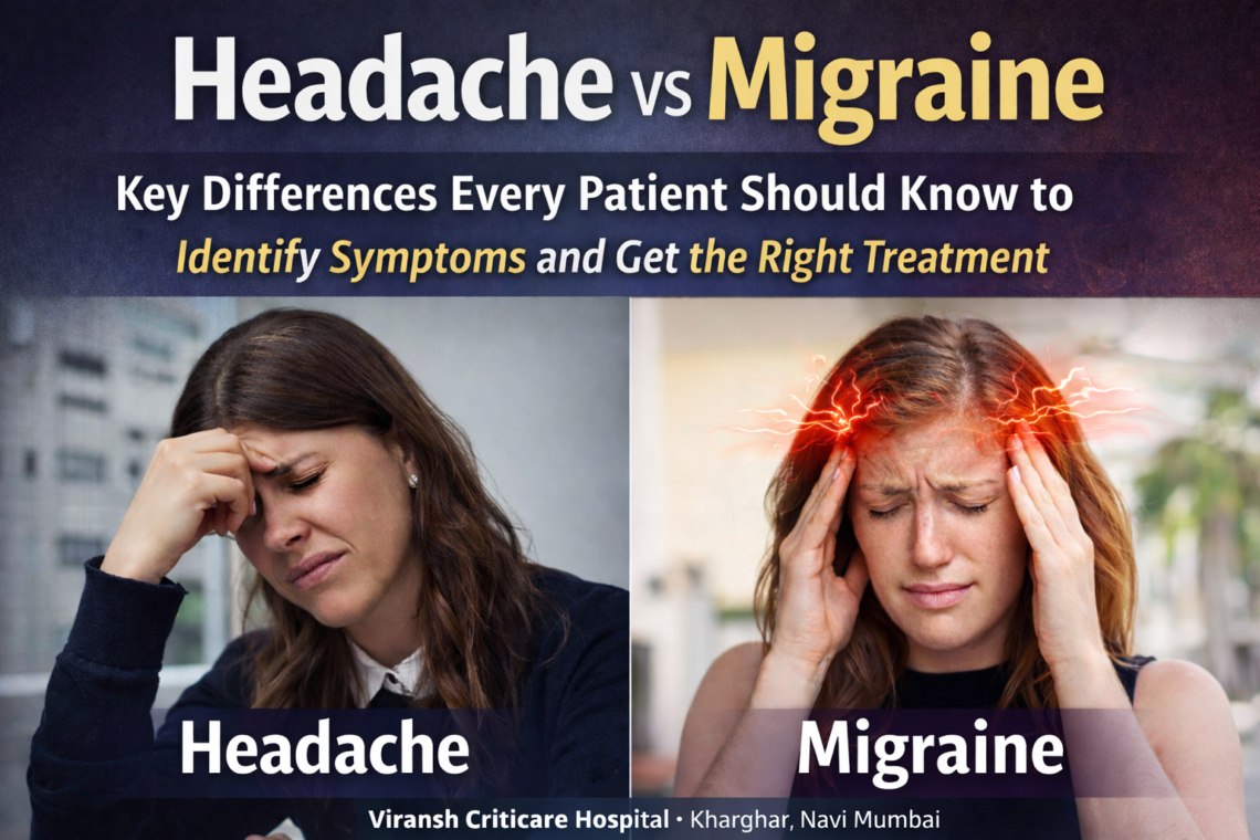 Headache vs Migraine